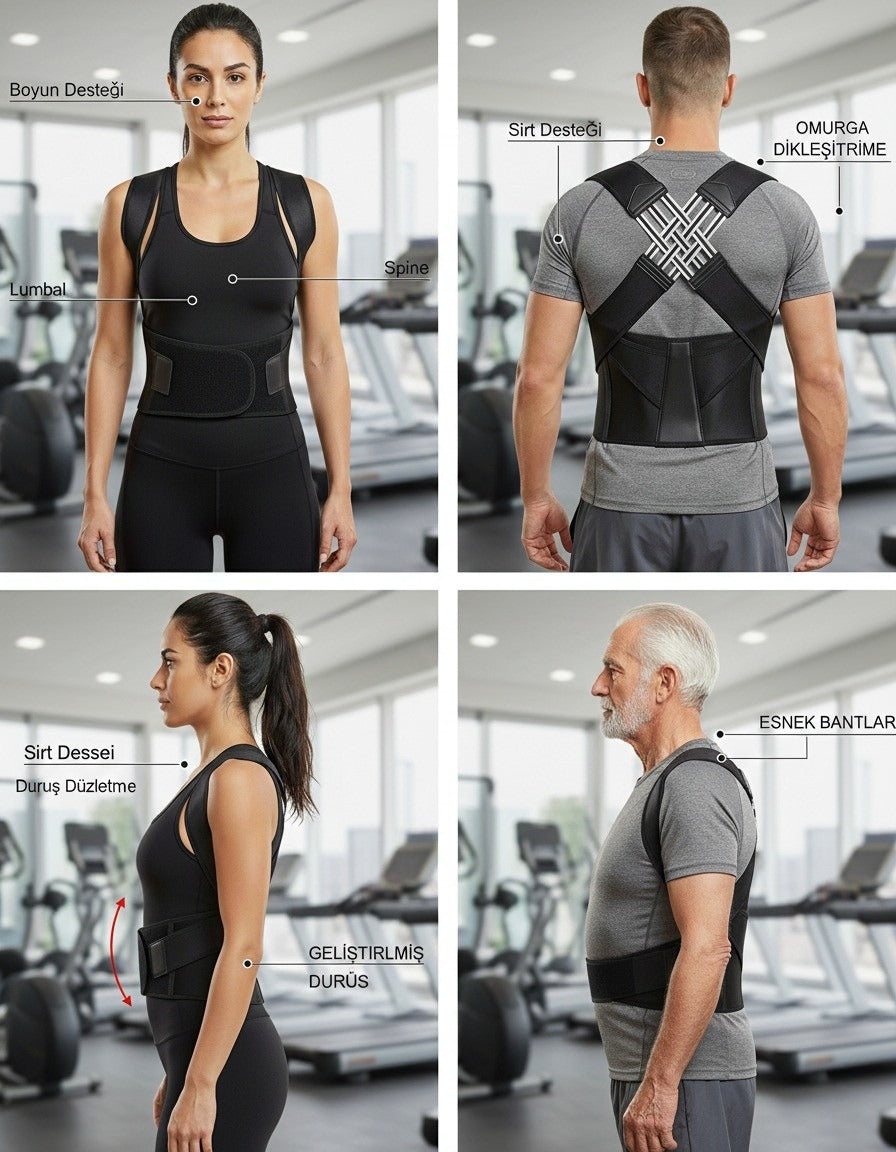 Correcta Dik Duruş Korsesi